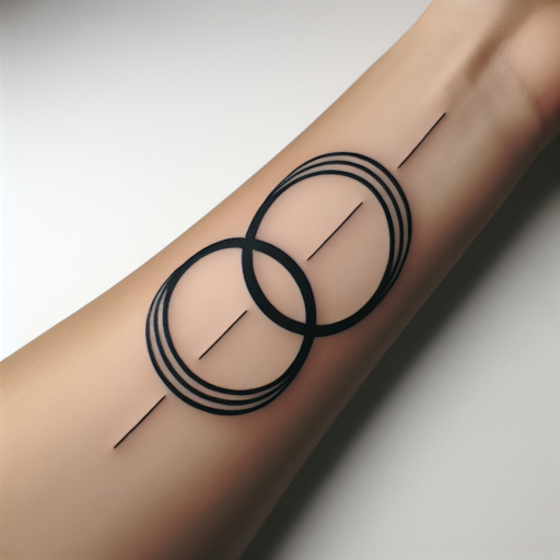 2 black bands tattoo