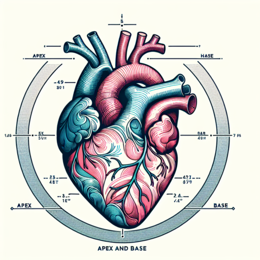 apex and base of the heart
