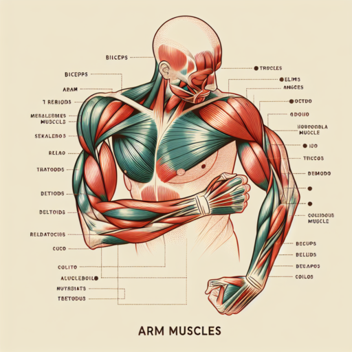 arm muscle map
