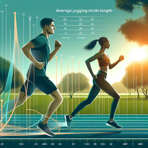 average jogging stride length