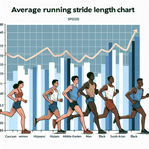 average running stride length chart