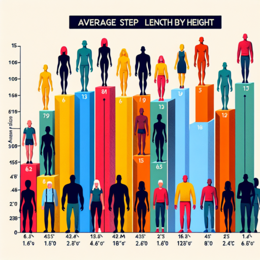 average step length by height