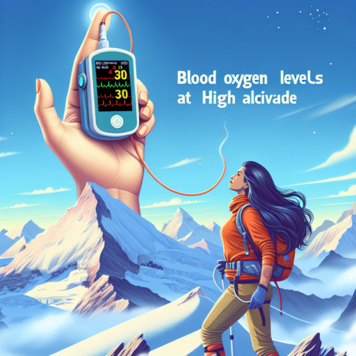 blood oxygen levels at high altitude