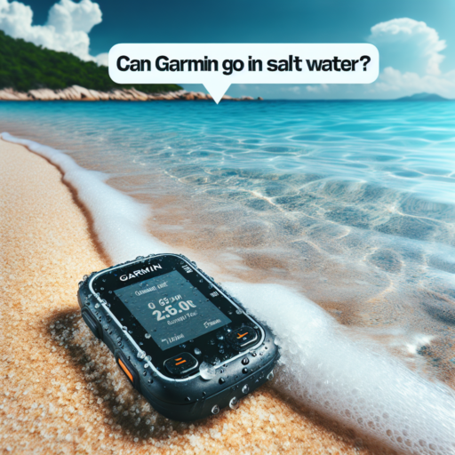 can garmin go in salt water