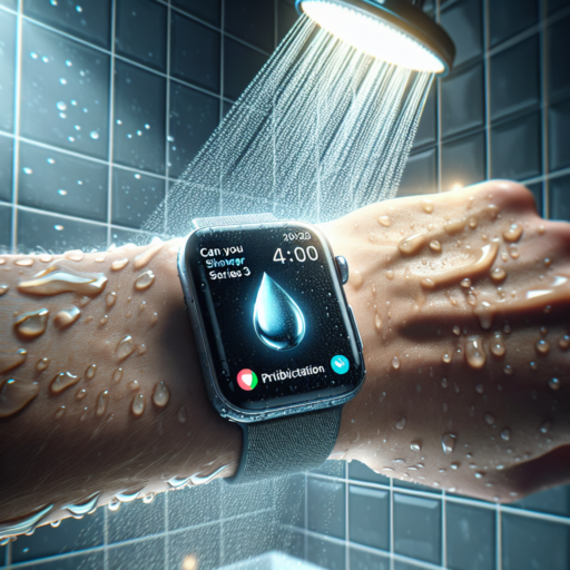 can you shower with an apple watch series 3