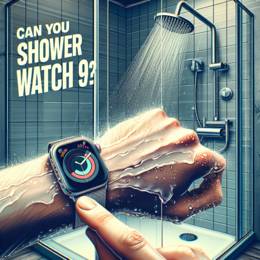 Can You Shower with Apple Watch 9? Water Resistance Explained