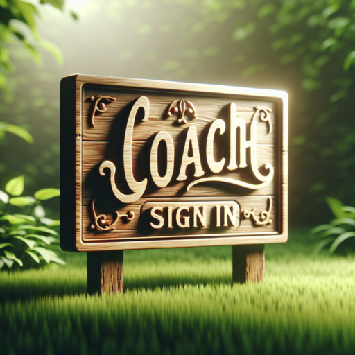 coach sign in