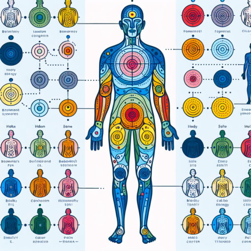 color zones of the body