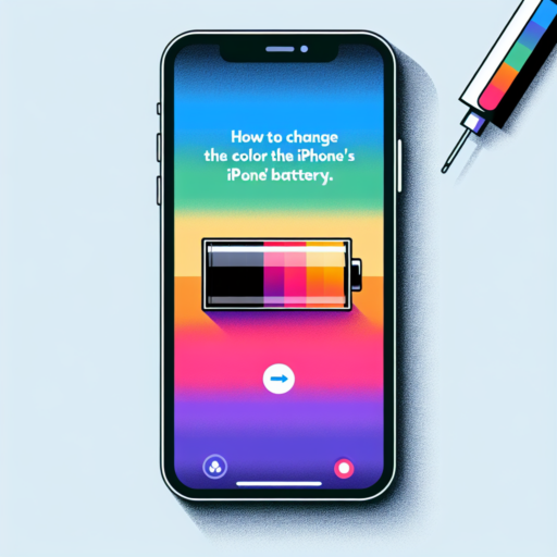 como cambiar de color la bateria del iphone