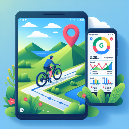 cycling speed google maps