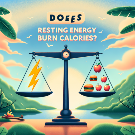does resting energy burn calories