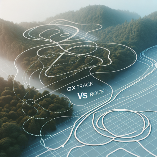 gpx track vs route