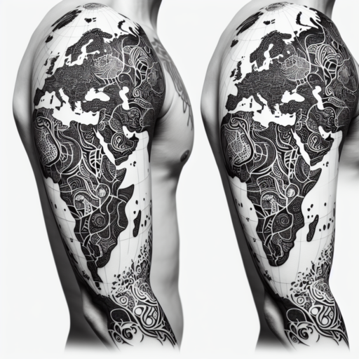 Top Ideas for Half Sleeve Map Tattoo Drawings: Guide & Inspiration