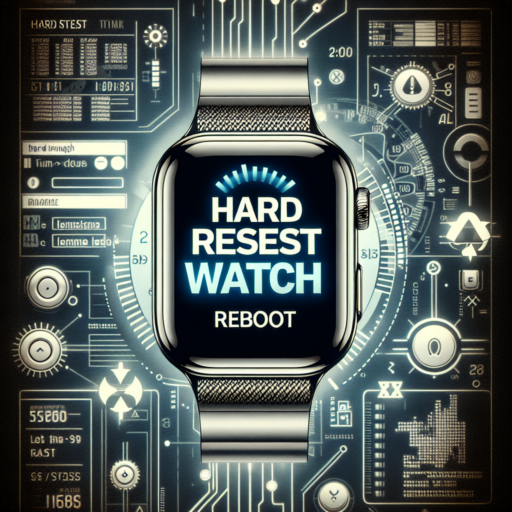How to Perform a Hard Reset on Your Smartwatch: A Step-by-Step Guide