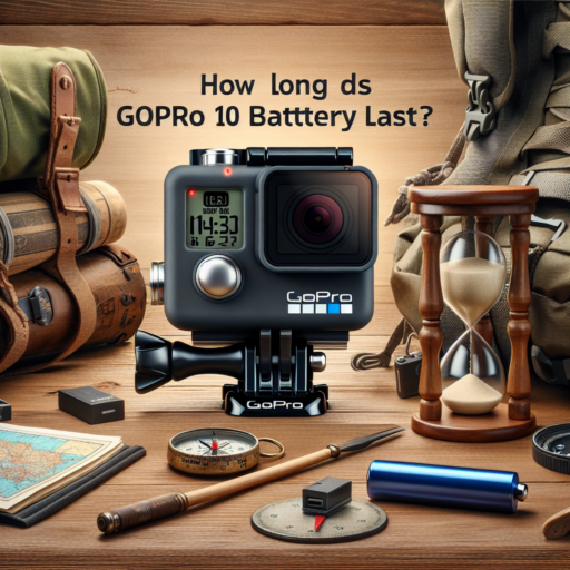 how long does gopro 10 battery last