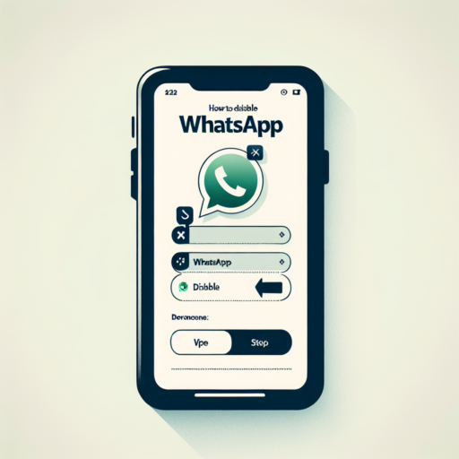 how to disable whatsapp