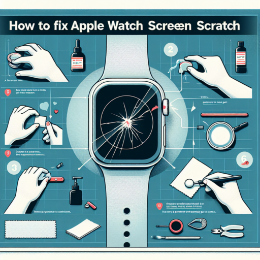 how to fix apple watch screen scratch