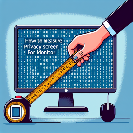 how to measure privacy screen for monitor