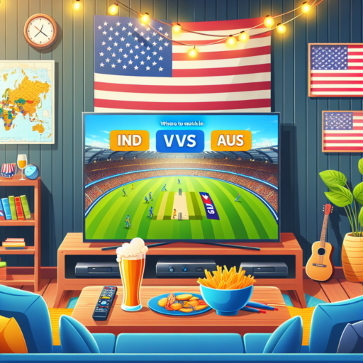 Where to Watch IND vs AUS Cricket Matches in USA: Ultimate Viewing Guide
