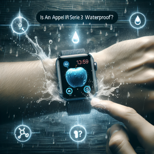 is an apple watch 3 waterproof