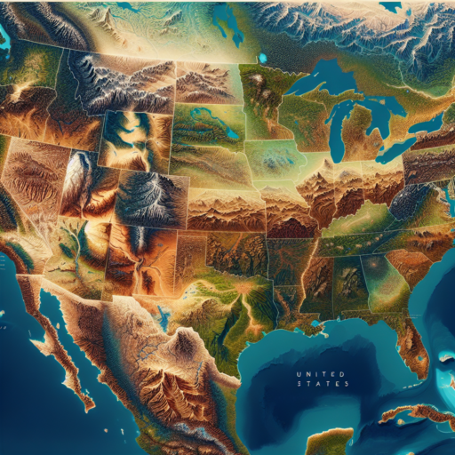 landscape map of the united states