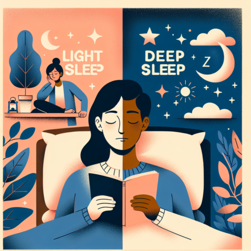 light sleep vs deep sleep ratio