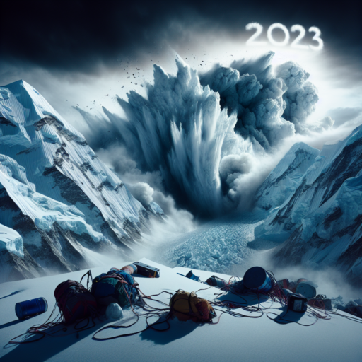 mt everest avalanche 2023