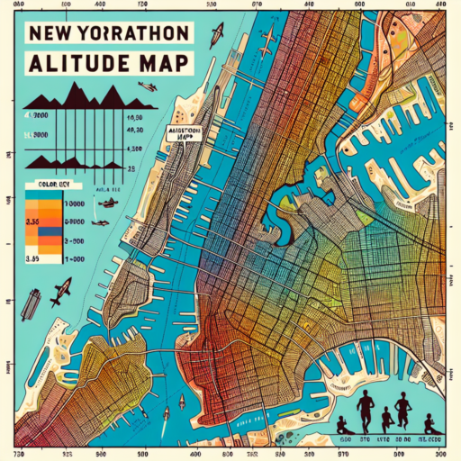 new york marathon altitude map