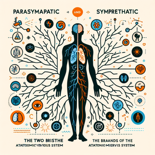 parasympathetic and sympathetic refer to the two branches of the