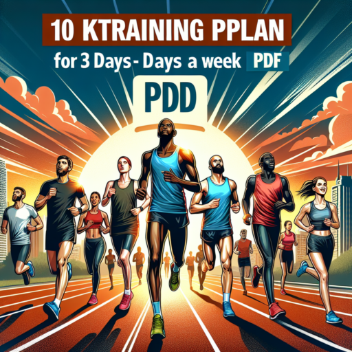 plan entrenamiento 10 km 3 días semana pdf