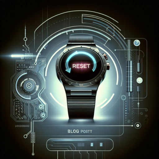 reset smartwatch