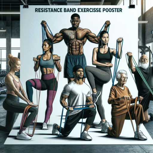 resistance band exercise poster