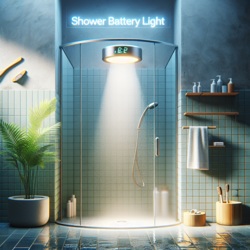 shower battery light