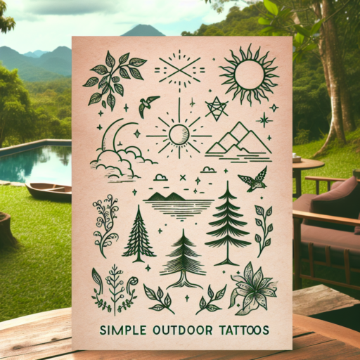 simple outdoor tattoos