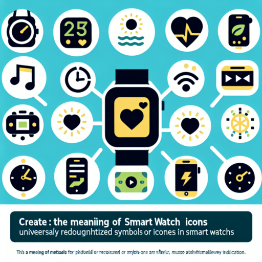 smart watch icons meaning