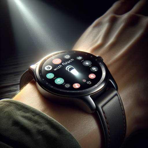 smart watch with flashlight