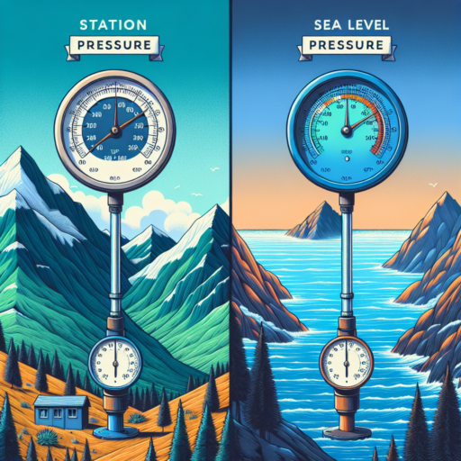 station pressure vs sea level pressure