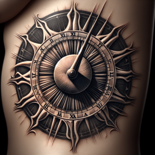 Top Sun Dial Tattoo Designs: Showcasing Timeless Ink Artistry | 2023 Guide