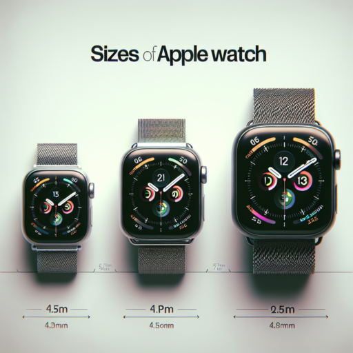 tamaños de apple watch