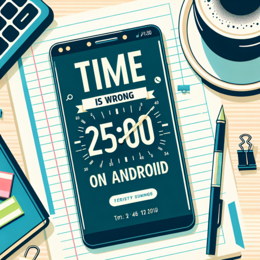 time is wrong on android