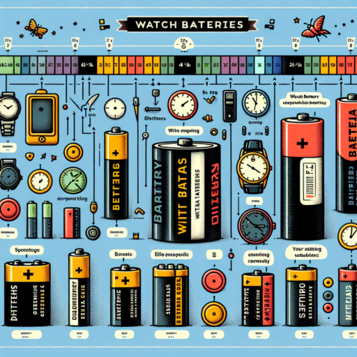 watch batteries chart