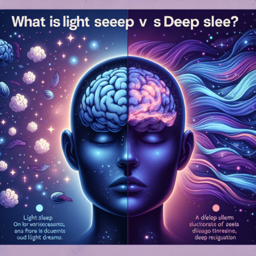 what is light sleep vs deep sleep