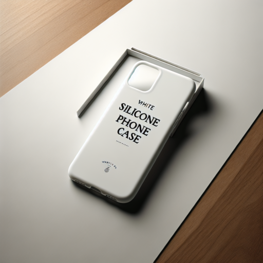white silicone phone case
