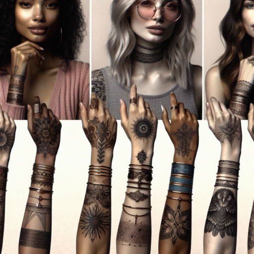 womens wrist bracelet tattoos