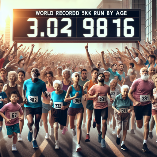 world record 5k run by age