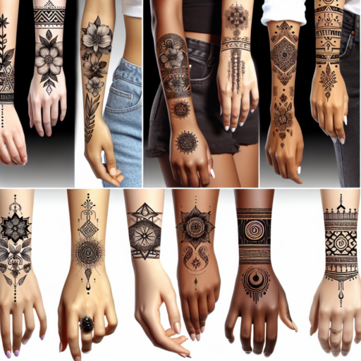 wrist cuff tattoos