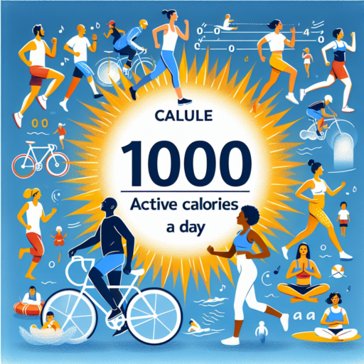 1000 active calories a day