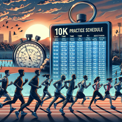 10k practice schedule