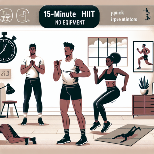 15-minute hiit workout no equipment beginner