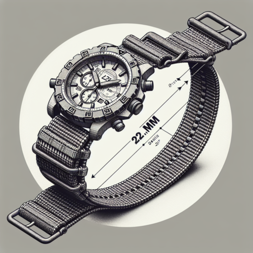 22mm velcro watch strap
